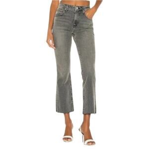 TRAVE Colette Ankle Jean Raw Hem Kick Flare